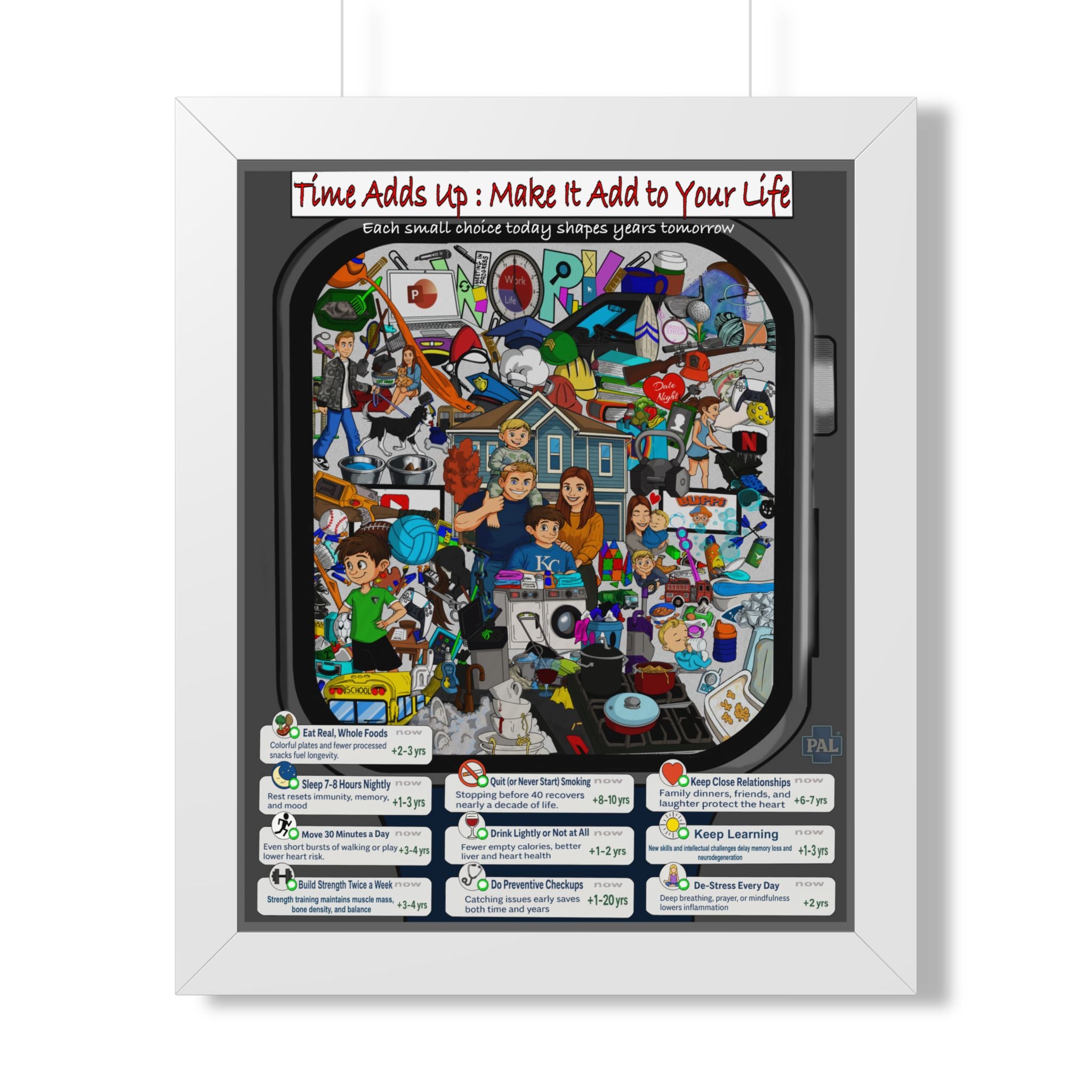 Time Matters Infographic for patient education in clinics, exam rooms, hospitals.