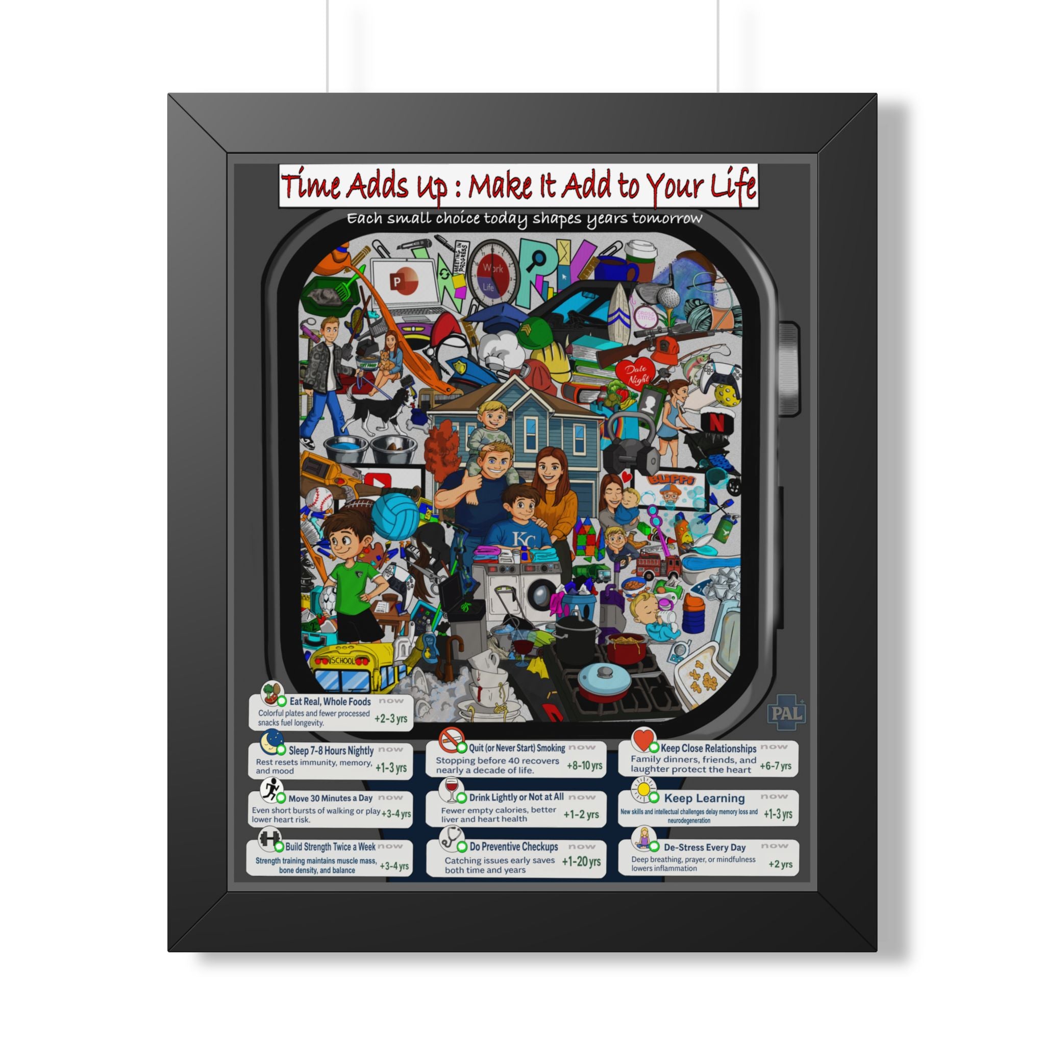 Time Matters Infographic for patient education in clinics, exam rooms, hospitals.