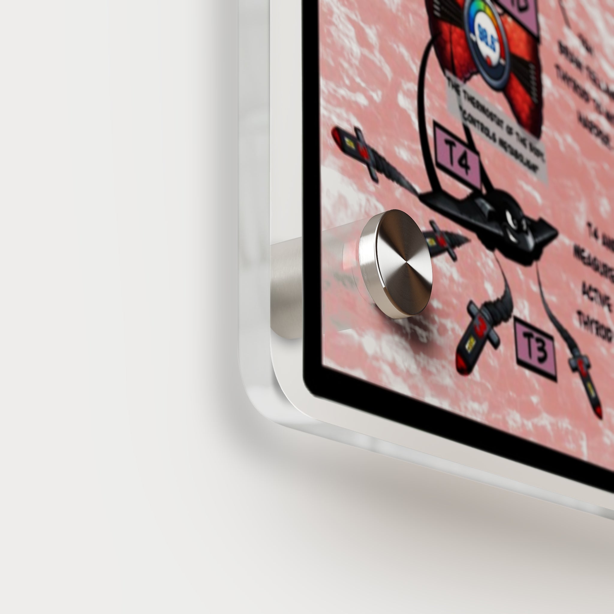 Common Lab Values Acrylic Wall Art Panel for Patient Education in Clinics and Hospitals